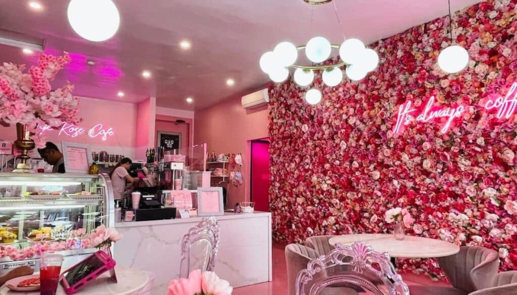 Pink Rose Cafe Top Coffee Shops in San Diego