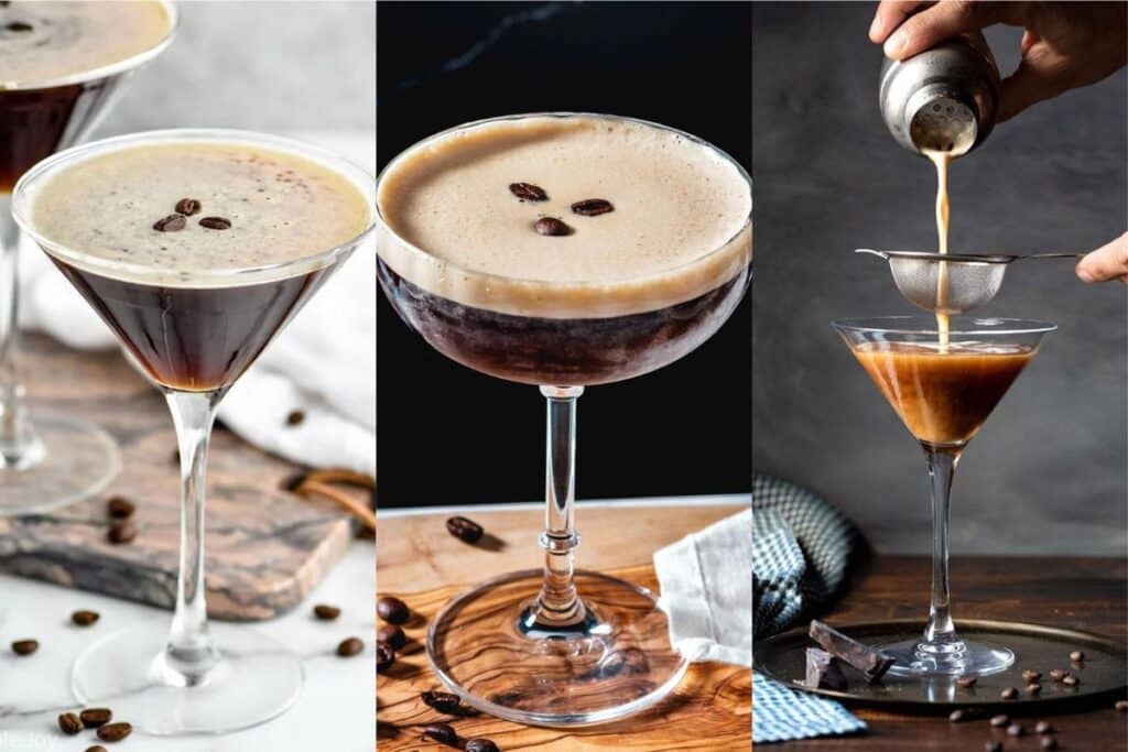 Coffee Recipes - Irish Espresso Martini