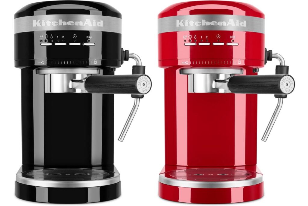 Best Compact Espresso Machine: 
KitchenAid Semi-Automatic Espresso Machine