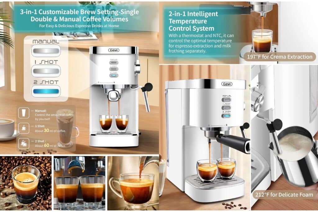 Gevi 20 Bar Espresso Machine Review